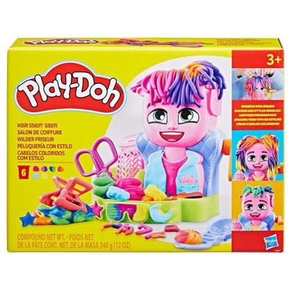 Imagem de Massa de Modelar PlayDoh Cabelos Coloridos com Estilo - Hasbro