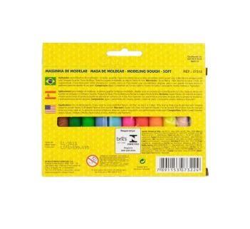 Imagem de Massa de Modelar Soft 12 Cores - Acrilex