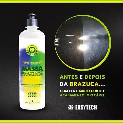 Imagem de Massa De Polir Brazuca Corte Super Pesado 500ml Easytech