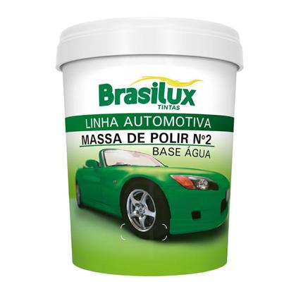 Imagem de MASSA DE POLIR N 2 500 gr Base Agua - BRASILUX