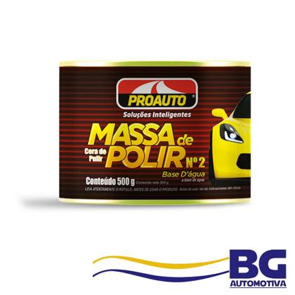 Imagem de Massa De Polir N2 + Estopa Para Polimento - Proauto 8016