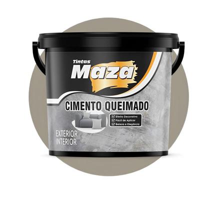 Imagem de Massa Efeito Cimento Queimado Maza Cores 23kg