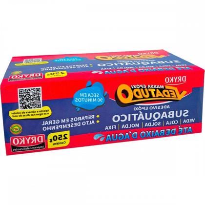 Imagem de Massa Epoxi Dryko Veda Tudo 250G