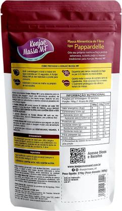 Imagem de Massa Konjac MF Tipo Pappardelle 270g - Low Carb e Sem Glúten