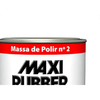 Imagem de Massa P/Polir Maxi Rubber N2 490Gr