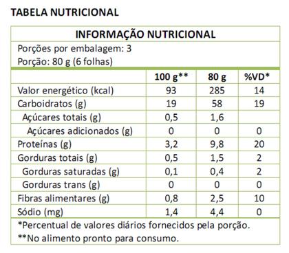 Imagem de Massa para Lasanha Orquídea 200g