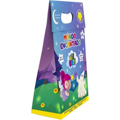 Imagem de Massa para Modelar Criativa KIT Mundo Encantado Utiguti 5P