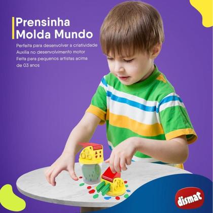 Imagem de Massa para Modelar Criativa Prensinha Molda Mundo