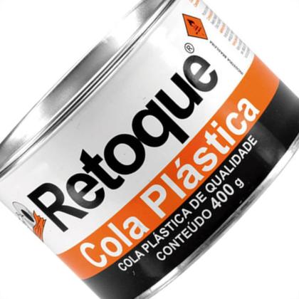 Imagem de Massa Plastica 400Gr Retoque Cinza - Kit C/12 Unidades