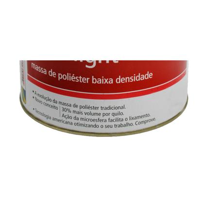 Imagem de Massa Poliéster  Maxi Light Maxi Rubber 500g