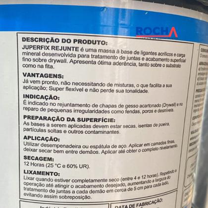 Imagem de Massa Pronta para Drywall 5Kg - Juperfix