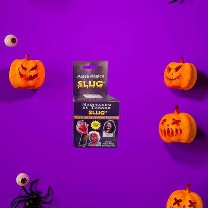 Imagem de Massa Slug Maquiagem 250g Artística Halloween Teatral Terror