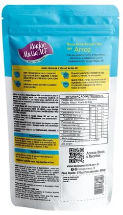Imagem de Massa Tipo Arroz Konjac MF 270g  Zero Glúten e Low Carb