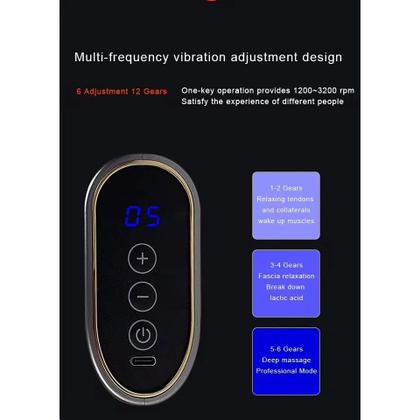 Imagem de Massageador 110V/220V Tratamento Muscular Mit-terapia Preto