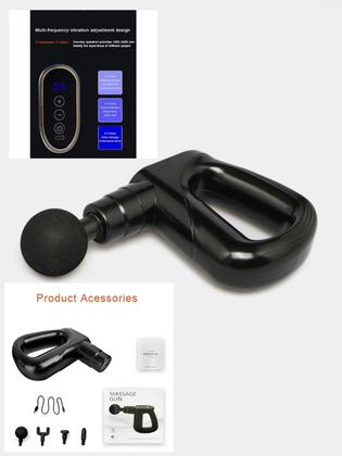 Imagem de Massageador 110V/220V Tratamento Muscular Mit-terapia Preto