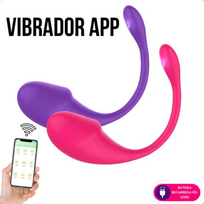Imagem de Massageador Com Controle Via Aplicativo App Feminino  10 modos
