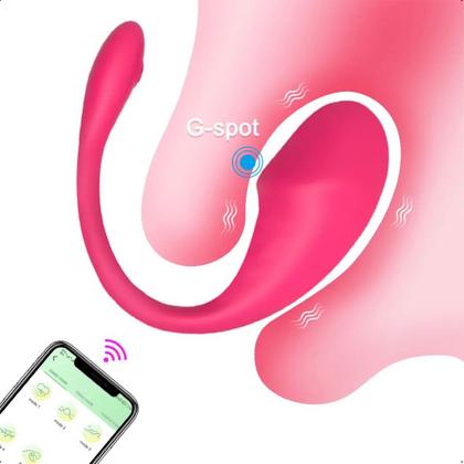 Imagem de Massageador Com Controle Via Aplicativo App Feminino  10 modos