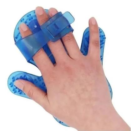 Imagem de Massageador Corporal Com As Mãos Luva 9 Bolas De Aço Esferas