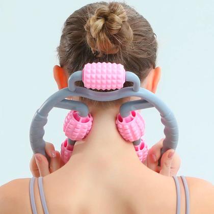 Imagem de Massageador Corporal Para Pernas Coxas Braços Pescoço Relaxamento Muscular para Fisioterapia