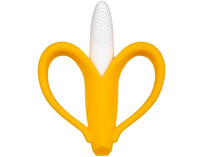 Imagem de Massageador de gengiva banana amarela
