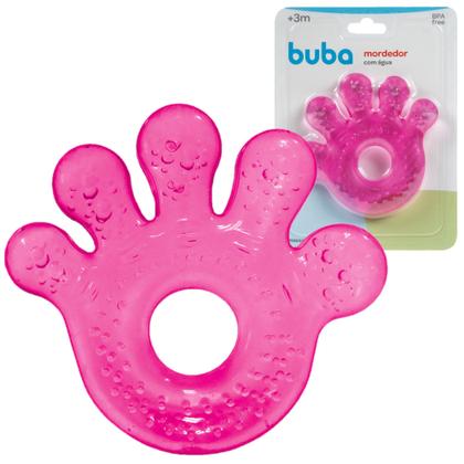 Imagem de Massageador De Gengiva Mãozinha Com Água Mordedor Infantil