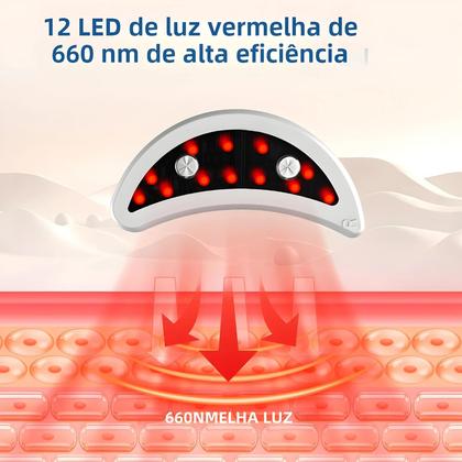 Imagem de Massageador De Olhos EMS Com Luz Vermelha De 660nm, Dispositivo Portátil Para Cuidados Com Os Olhos,