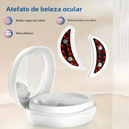 Imagem de Massageador De Olhos EMS Com Luz Vermelha De 660nm, Dispositivo Portátil Para Cuidados Com Os Olhos,