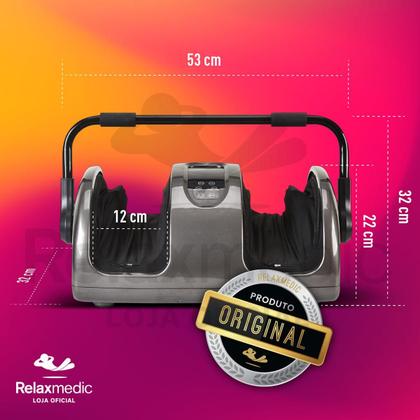 Imagem de Massageador de Pés Elétrico Shiatsu Foot com Aquecimento Alívio Muscular e RelaxamentoRelaxmedic