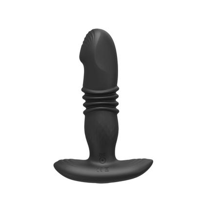 Imagem de Massageador de Próstata Vai e Vem Plug Anal Controle Remoto 15,8cm x 3,8cm 10 Intensidades Silicone Recarregável