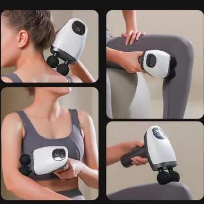 Imagem de Massageador Duplo Corporal Elétrico Muscular Potente Portátil