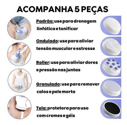 Imagem de Massageador Eletrico Corporal Aparelho Portátil Orbital 110v