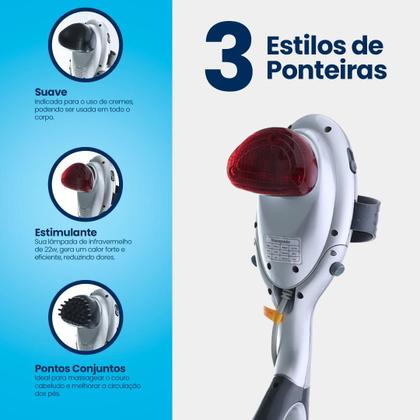 Imagem de Massageador Elétrico Corporal Rainoah Green Relaxante Muscular Dores No Corpo Recuperação dos Músculos