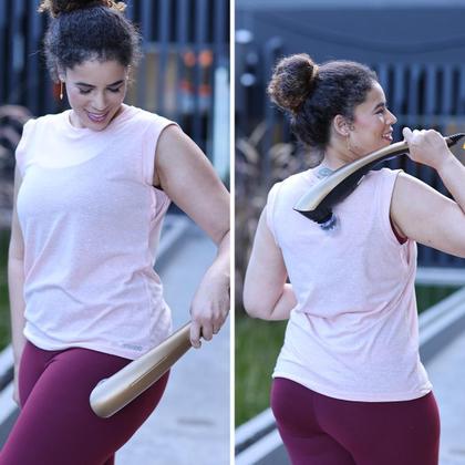 Imagem de Massageador Elétrico Corporal Rainoah Volcano Black Dores No Corpo Pós Treino Academia Futebol Idoso