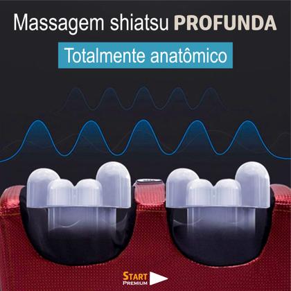 Imagem de  Massageador Elétrico De Pés Foot Massager Relax Pro Movimentos Shiatsu Top