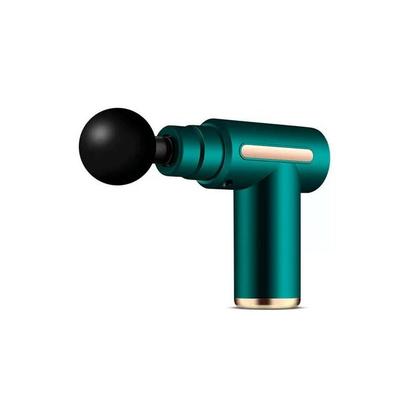 Imagem de Massageador Elétrico Profissional Pistola Muscular com 4 Cabeças de Massagem Portátil e Recarregável USB