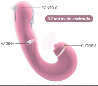 Imagem de Massageador Elétrico Pulsador Línguinha Estimulador Clitóris