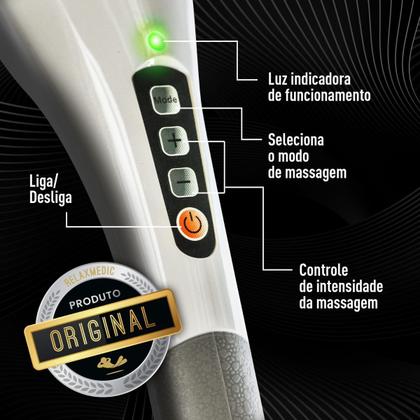 Imagem de Massageador Elétrico Sem Fio Wireless Touch Bivolt Relaxmedic
