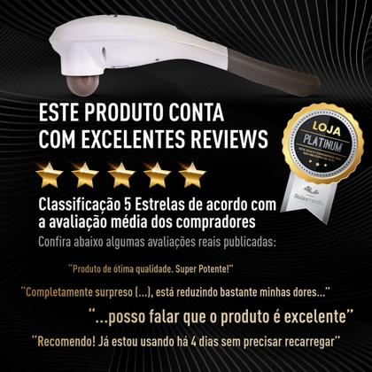 Imagem de Massageador Elétrico Sem Fio Wireless Touch Bivolt Relaxmedic