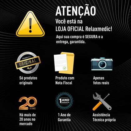 Imagem de Massageador Elétrico Sem Fio Wireless Touch Bivolt Relaxmedic