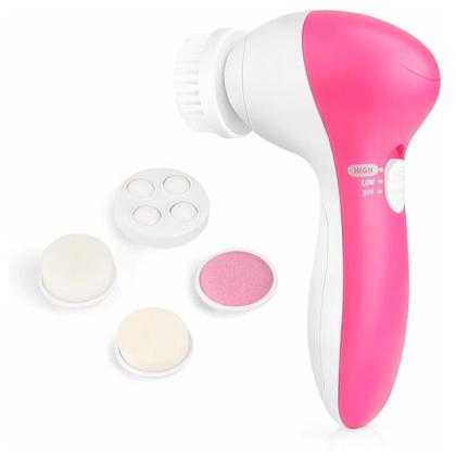 Imagem de Massageador Facial 5 em 1 Esfoliante Portátil Para Rugas