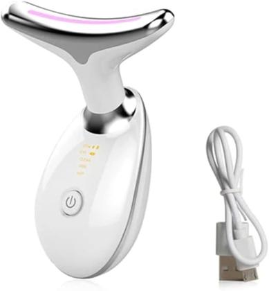 Imagem de Massageador Facial Elétrico 3 Funções,  EMS e Massagem com Aquecimento