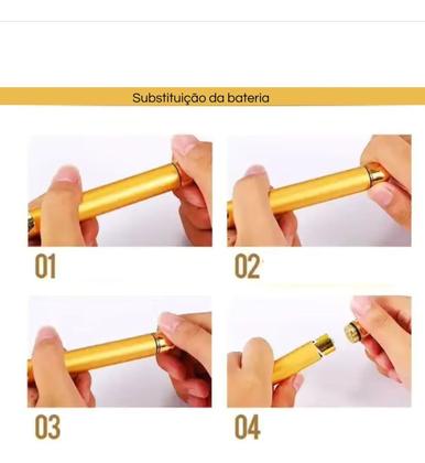 Imagem de Massageador Facial Vibração Harmonização Afina Rosto