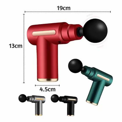 Imagem de Massageador Muscular Elétrico Portátil Pistola 6 Velocidades Cor Preto 110v220v