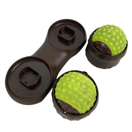 Imagem de Massageador Muscular Fascite Plantar Exercicio Fisioterapia Ioga Pilates Costas Pes Pescoço Alivia Dores Acupressao