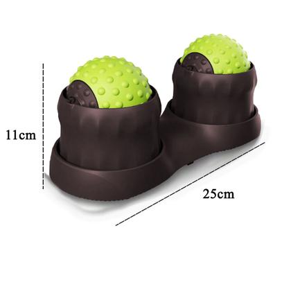 Imagem de Massageador Muscular Fascite Plantar Exercicio Fisioterapia Ioga Pilates Costas Pes Pescoço Alivia Dores Acupressao