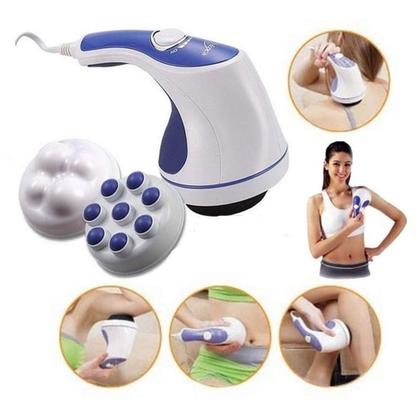 Imagem de Massageador Orbital 360º Spin Relax Tone 110V Linha Premium Elétrico Para Celulite Culote Quadril abdomen Tira Barriga Gordura Corpo Vibração Pescoço