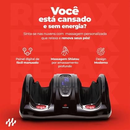 Imagem de Massageador para os pés e pernas shiatsu Foot Massager