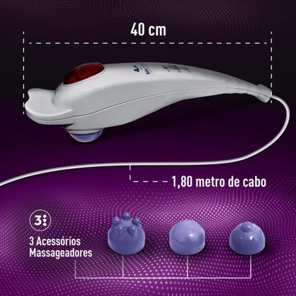 Imagem de Massageador portatil eletrico hammer super massage - 220v
