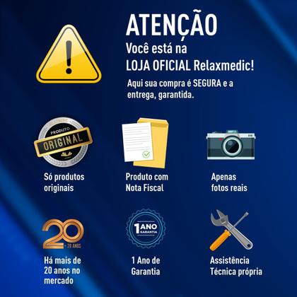 Imagem de Massageador Portátil Elétrico Orbital Relaxmedic 2600 Rotações - 110V