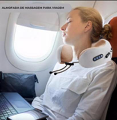 Imagem de Massageador portátil para pescoço Almofada cervical